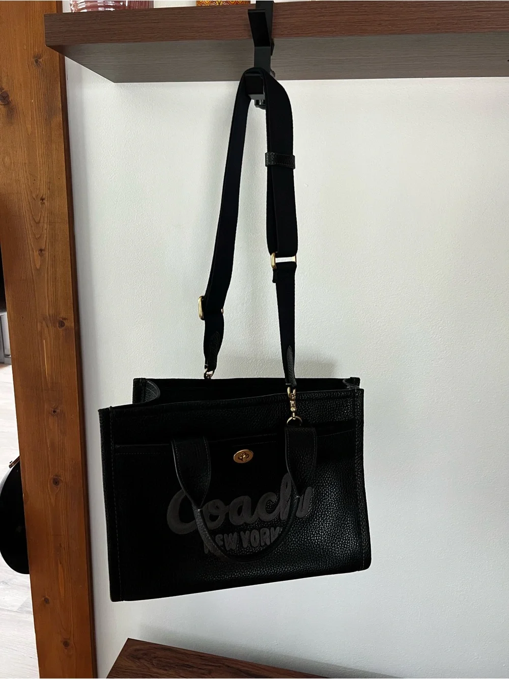 Coach Cargo Medium Leather Bag